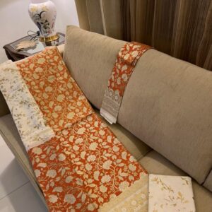 pure khaddi cotton screen print unstich 3 pieces