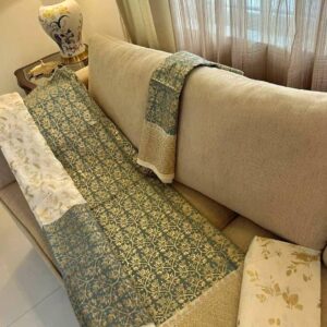 pure khaddi cotton screen print unstich 3 pieces