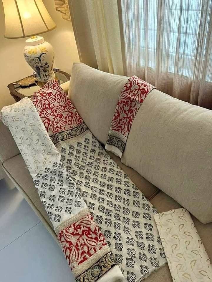 pure khaddi cotton screen print unstich 3 pieces pure khaddi cotton screen print unstich 3 pieces