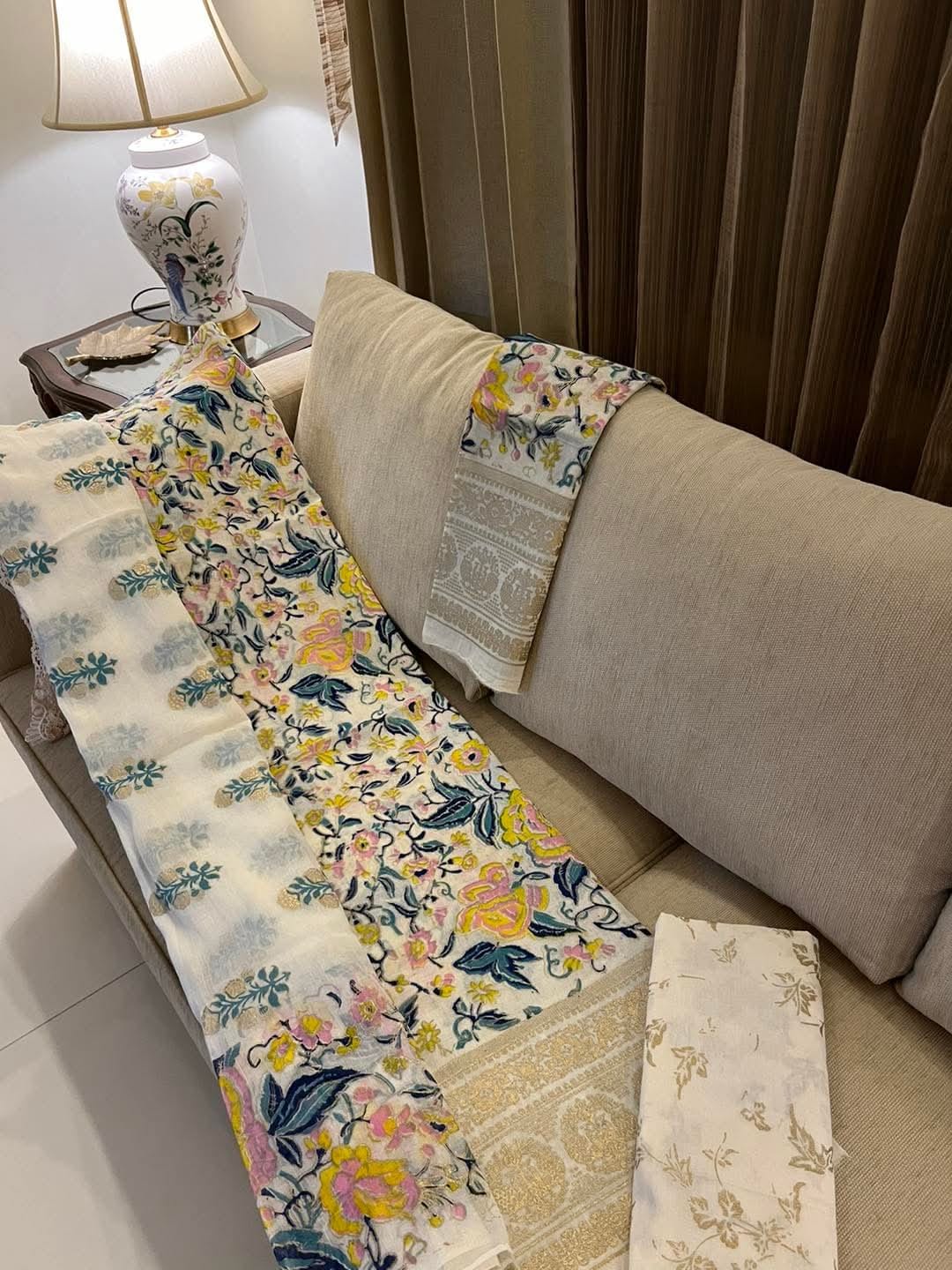 pure khaddi cotton screen print unstich 3 pieces pure khaddi cotton screen print unstich 3 pieces